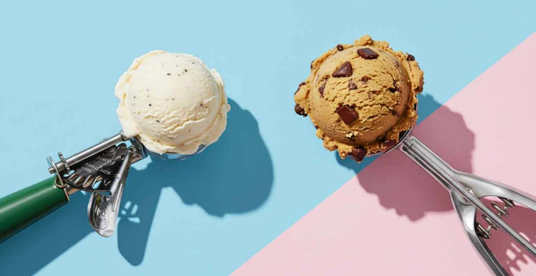 Cookie Dough vs Glace : Le match ultime du dessert frais